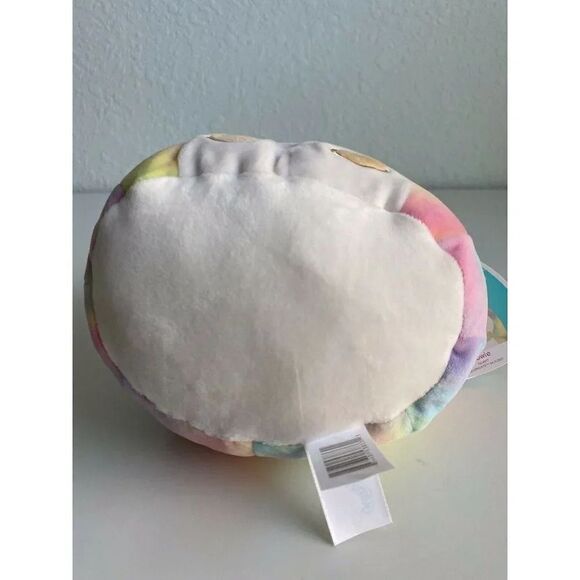 Squishmallow 8” BOWIE The RAINBOW HEDGEHOG 2021 Kellytoy Soft Plush NWT - Picture 7 of 7